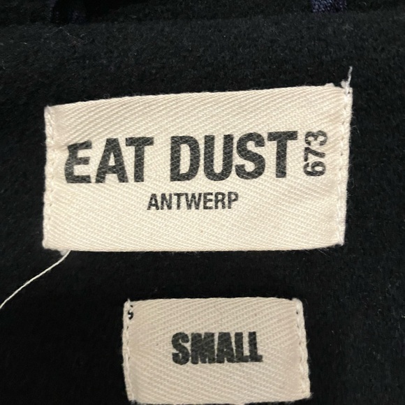 Eat dust Navy Button-Up Jacket. - Picture 8 of 10